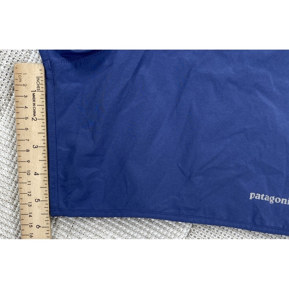 Patagonia Nine Trails Shorts Lined Blue Drawstring Women's Small 6" Inseam - Picture 4 of 7